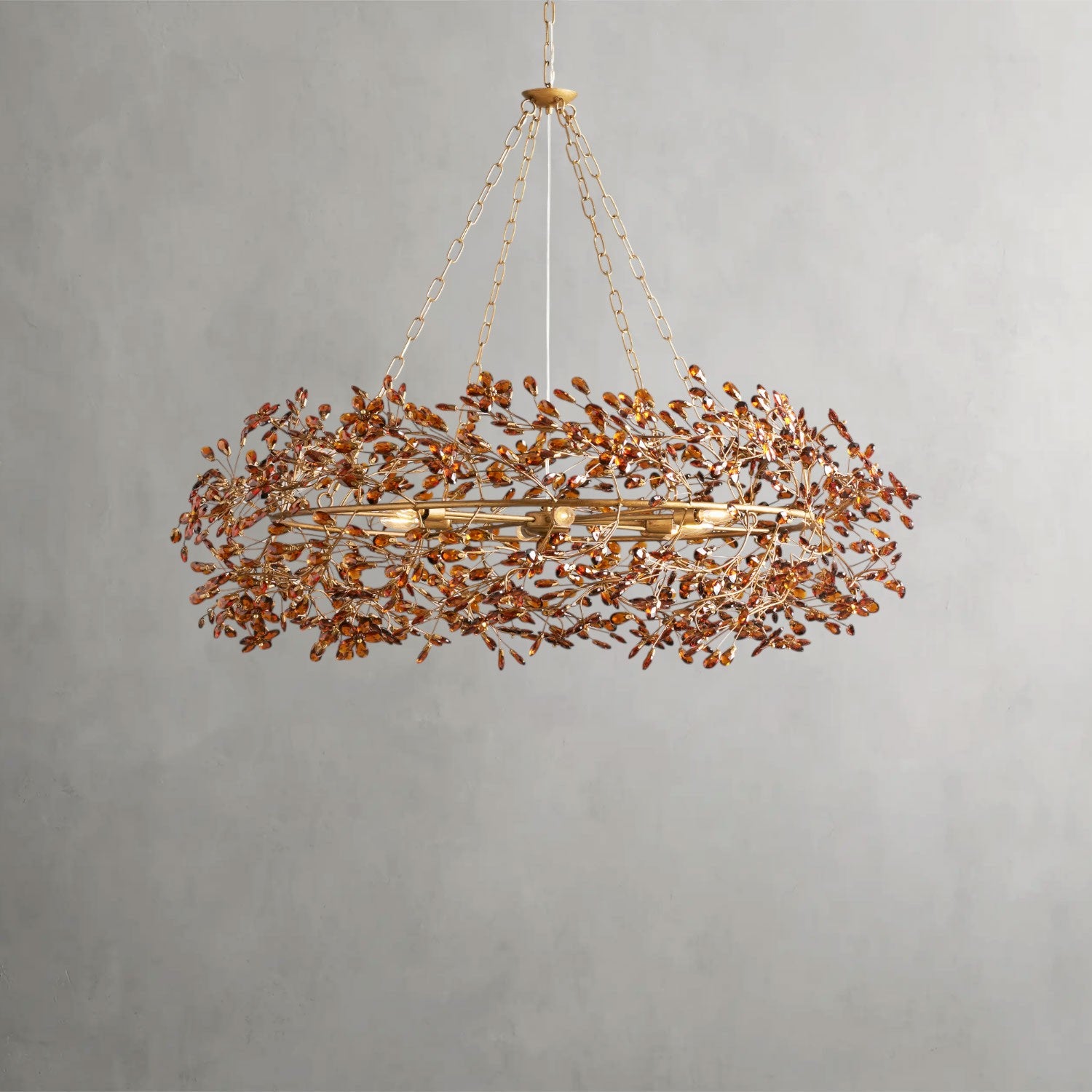 Fiore Crown Chandelier 39", 48", 60"